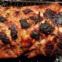 Bourbon Glazed Pork Loin