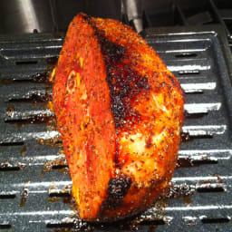 Bourbon-Orange-Glazed Ham