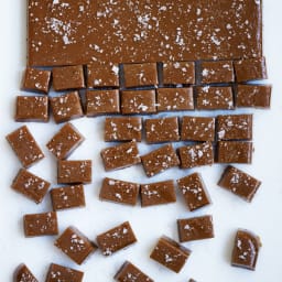 Bourbon-Sea Salt Caramels