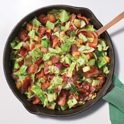 Braised Cabbage with Bacon