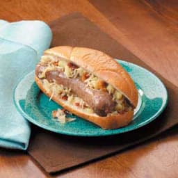 Brats with Sauerkraut