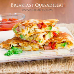 Breakfast Quesadillas