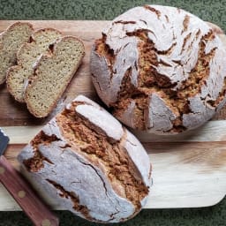 Broa de Milho (Portuguese Corn and Rye Bread)