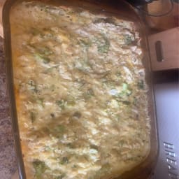 Broccoli, Rice, Cheese and Chicken Casserole