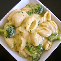 broccoli shells n' cheese