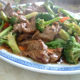  Beef with broccoli