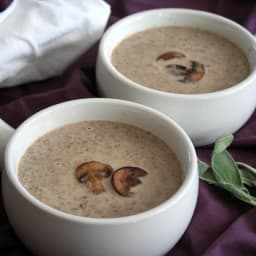 Brown Butter Mushroom Soup