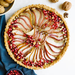 Brown Butter Pear Tart