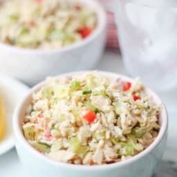Brown Rice Tuna Salad - Gluten Free