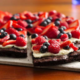 Brownie Pizza