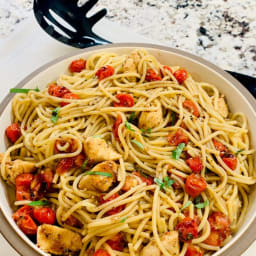 Bruschetta Chicken Pasta