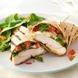 Bruschetta Chicken Wrap Recipe