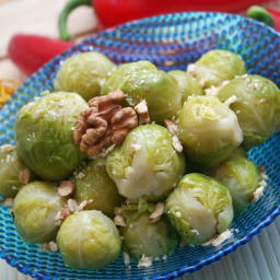 Brussels Sprouts with Walnuts