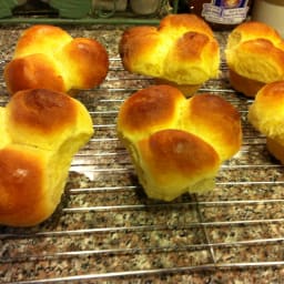 Bubble-top Brioches