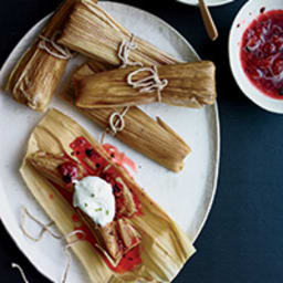 Burnt Strawberry Tamales