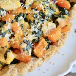 Butternut Squash and Chicken Fall Pie