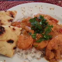 Butternut Squash and Shrimp Curry (Slow Cooker)