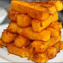 Butternut Squash Polenta Chips