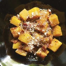 Butternut with Bacon, Tomatillo and Chipotle