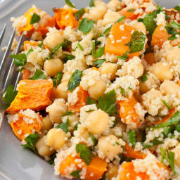 Butternut Squash with Cumin Couscous