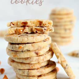 Butterscotch Shortbread Cookies