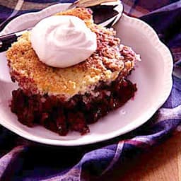 Buttery Blueberry Cobbler