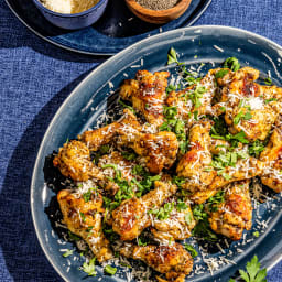 Cacio e Pepe Chicken Wings