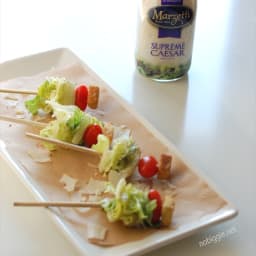 Caesar salad on a stick! 