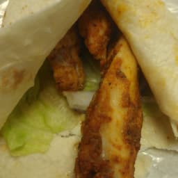 Cajun Chicken Wrap