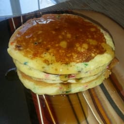 Cake Batter Pancakes