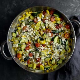 Calabacitas Recipe (Zucchini with Corn & Cheese)