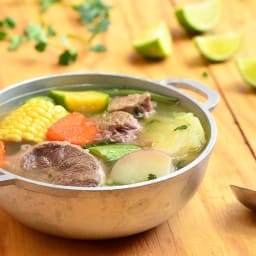 Caldo de Res (Mexican Beef Soup)