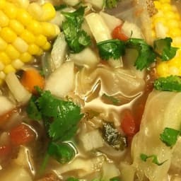 Caldo de Res (Mexican Beef Soup)