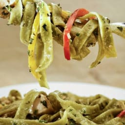 California Pizza Kitchen's chicken tequila fettuccine Recipe