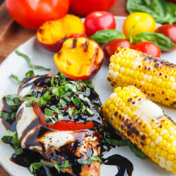 Caprese Balsamic Grilled Chicken