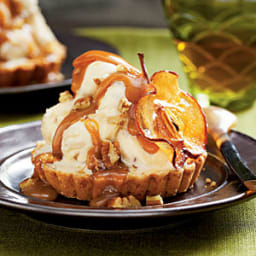 Caramel Apple Ice-cream Tarts