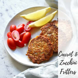 Carrot and Zucchini Fritters