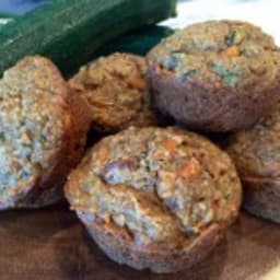 Carrot Apple Zucchini Muffins