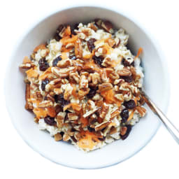 Carrot Cake Overnight Oats