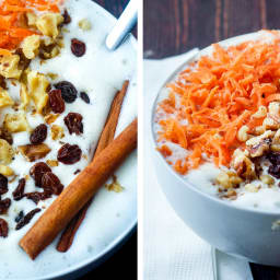 Carrot Cake Smoothie Bowl