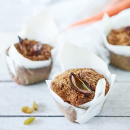 Carrot-Date Bran Muffins