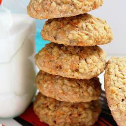 Carrot Oatmeal Cookies