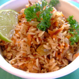 Carrot Rice (Vegan)