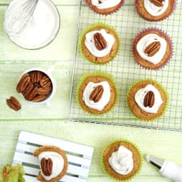 Carrot cupcakes