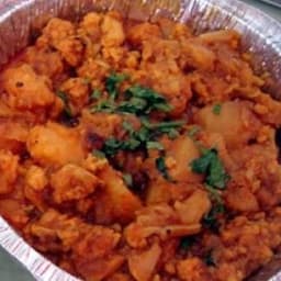 Cauliflower and Potatoes (Aloo Gobi)