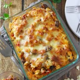 Cauliflower Fava Bean Lasagna