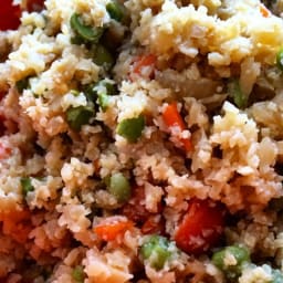 Cauliflower Fried Rice [Vegan, Gluten-Free]