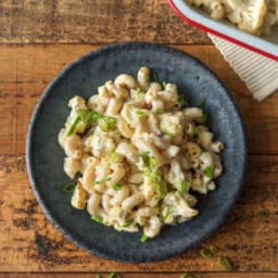 Cauliflower Pancetta Mac and Cheese 