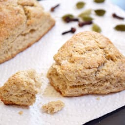 chai spiced scones