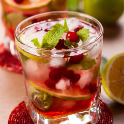 Champagne Holiday Punch